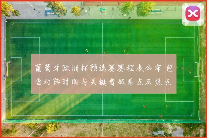 葡萄牙欧洲杯预选赛赛程表公布 包含对阵时间与关键晋级看点及焦点场次